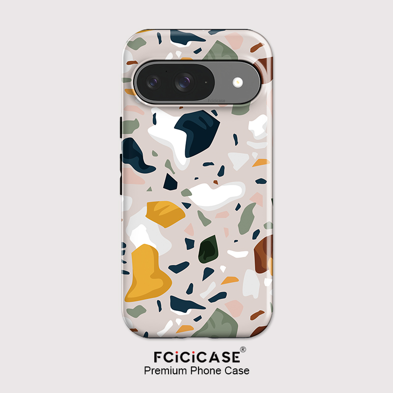 Google Pixel 9 Pro - Fcicicase 고급 페인팅 폰 케이스 (구글